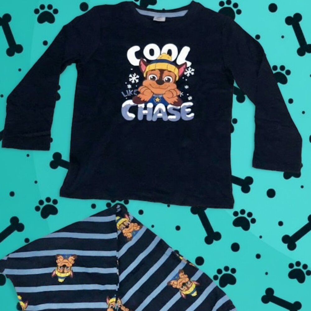 Kids Light Blue Car Print Pajama Set – Soft Cotton Sleepwear NWT